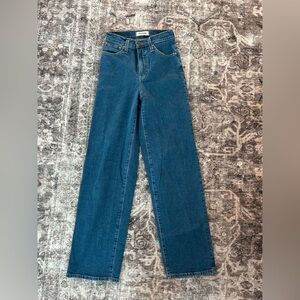 Madewell Dark Blue Flare Jeans